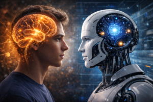 Mind vs. Machine: The Neurobiology of the AI Revolution