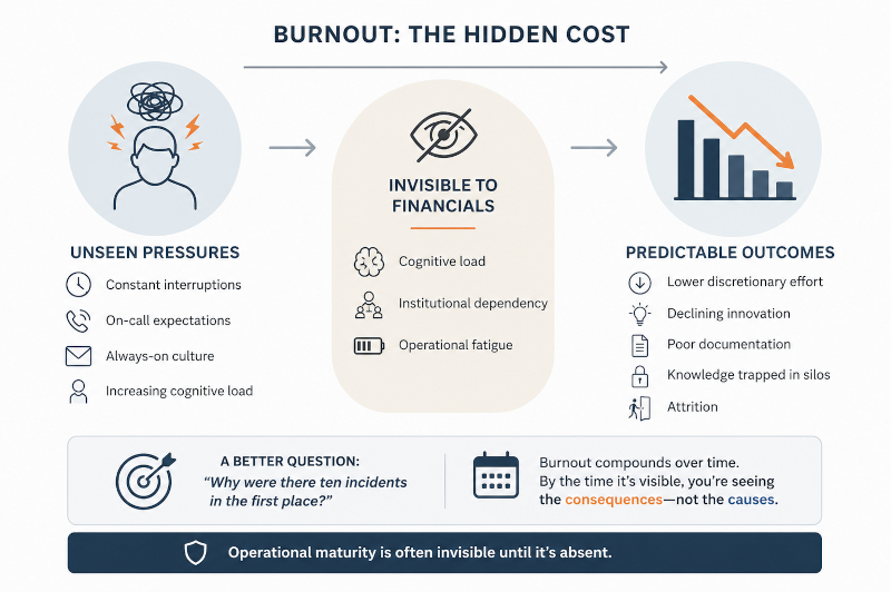 burnout the hidden cost