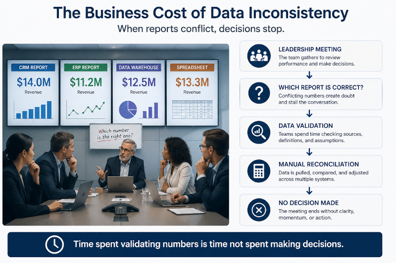 the business cost of data inconsistency
